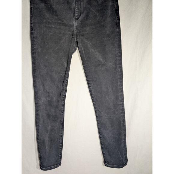 Abercrombie & Fitch Womens Simone High Rise Super Skinny Jeans Sz 8S 29 Black - Picture 3 of 7